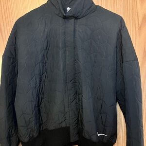 Nike Black Quilted Puffer Jacket